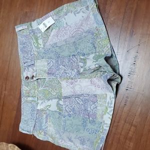 Pilcro Anthropologie relaxed pleat shorts nwt size 32